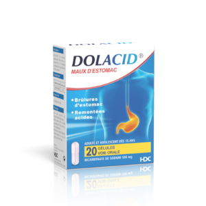 DOLACID MAUX D’ESTOMAC 20 GELULES