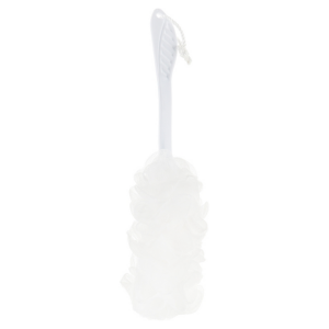 TITANIA ÉPONGE DE MASSAGE POUR BAIN BLANCHE