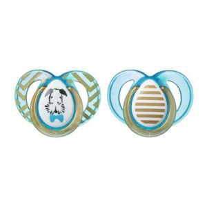 TOMMEE TIPPEE 2 SUCETTES MODA GARCONS 6-18ML