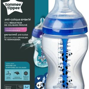 TOMMEE TIPPEE BIBERON ADVANCED ANTI-COLIQUE BLEU 3M+ 340ML