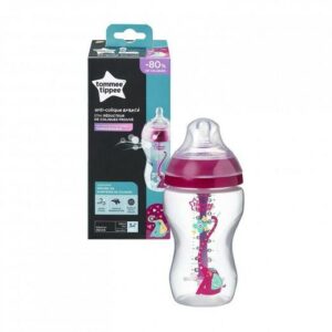 TOMMEE TIPPEE BIBERON ADVANCED ANTI-COLIQUE ROSE 3M+ 340ML