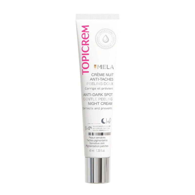 TOPICREM MELA CREME NUIT ANTI TACHES PEELING DOUX 40ML