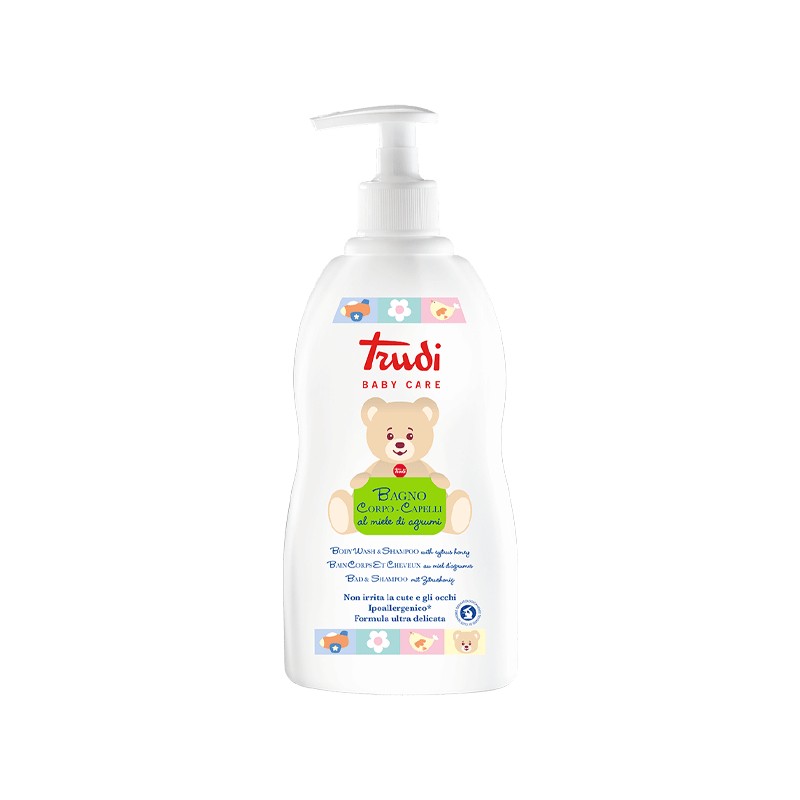 TRUDI BABY CARE GEL DOUCHE ET SHAMPOING 500 ML