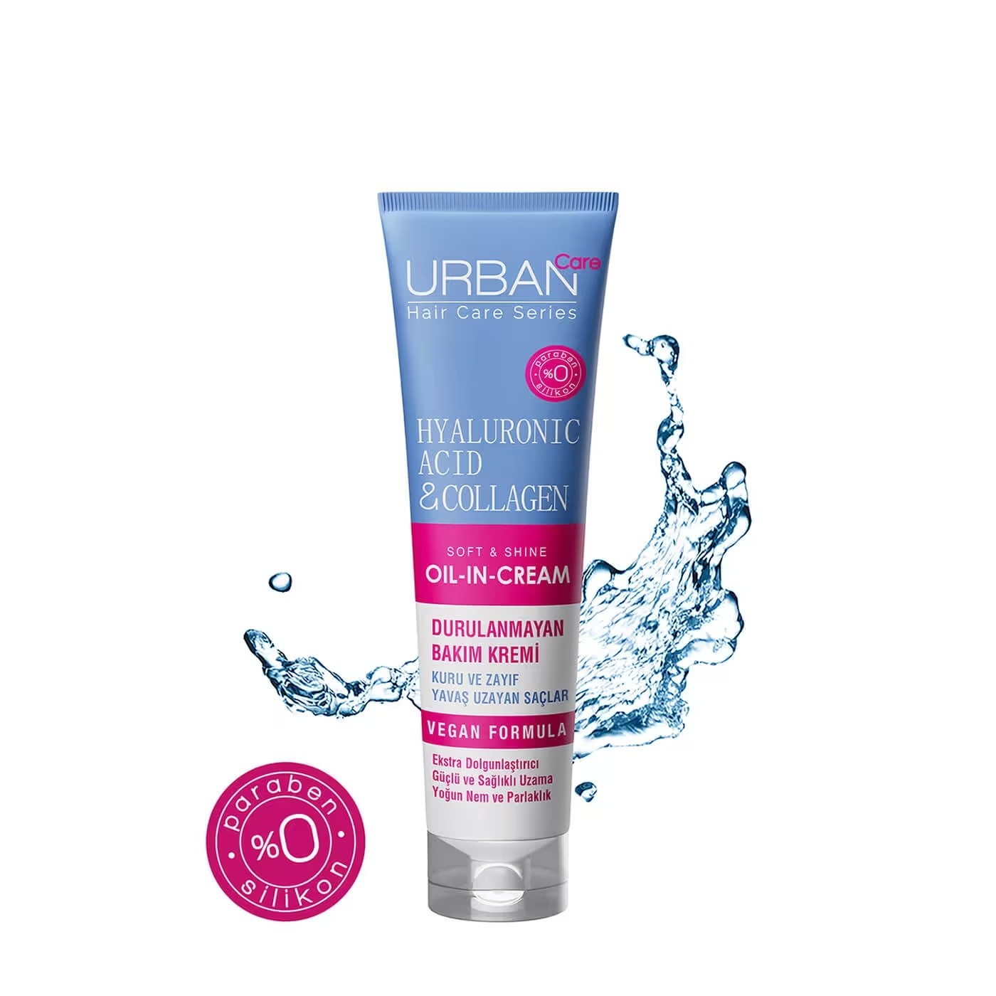 URBAN CARE OIL IN CREAM HYALURONIC ACID & COLLAGEN 150ML