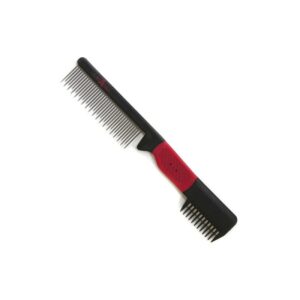 VANITY PEIGNE DOUBLE AVEC LAME DE RASOIR