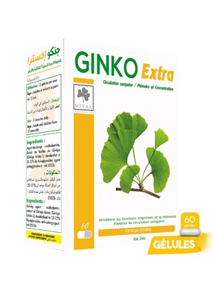 VITAL GINKO EXTRA 60 GELULES