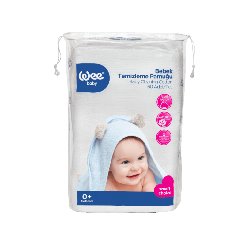 WEE BABY COTON CARRÉ B/60