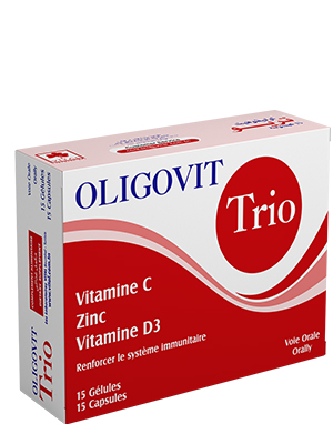 Oligovit trio 15 Gélules