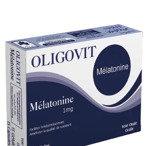 Oligovit Mélatonine 15 Gélules
