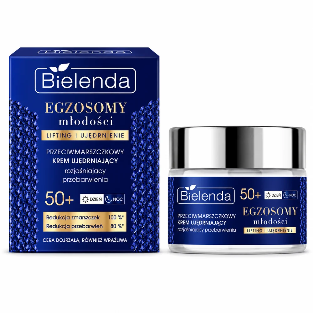 Bielenda Egzosomy – Crème anti-rides anti-taches SPF50+ 50 ml