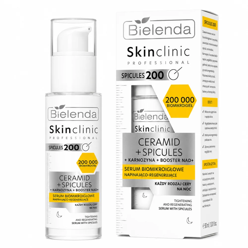 BIELENDA SKIN CLINIC PROFESSIONAL - SÉRUM RAFFERMISSANT & RÉGÉNÉRANT AUX CÉRAMIDES AVEC SPICULES 30 ML