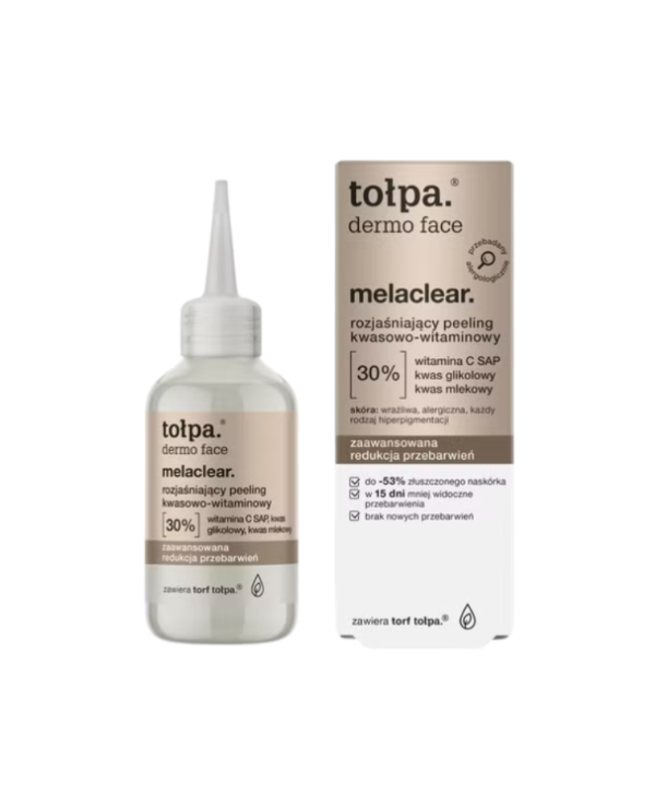 TOLPA DERMO FACE MELACLEAR PEELING CORRECTEUR ECLAT & TACHES 50ML