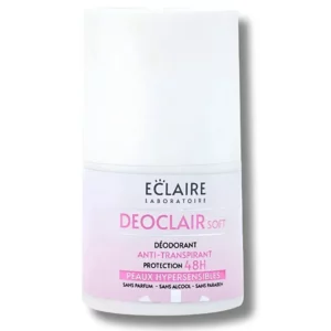 Eclaire Deoclair Soft Anti-Transpirant Peaux Hypersensibles Protection 48H – 50 ml