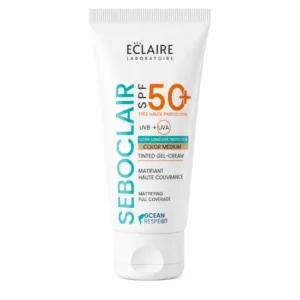 ECLAIRE Seboclair Écran Color Medium SPF50+ Peaux Sensibles Mixtes à Grasses 50 ml