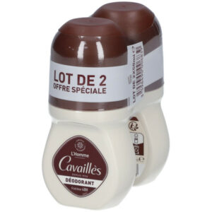 Rogé Cavaillès Homme – Déodorant Fraîcheur 48H Roll-on, Lot de 2