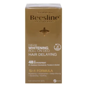 BEESLINE - NATURAL WHITENING ROLL-ON DEO HAIR DELAYING 48HR ANTI PERSPIRANT 50ML