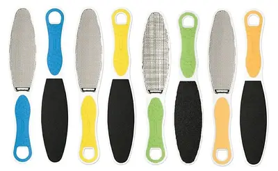 TITANIA SOFTTOUCH Lime Pédicure inox + émeri - 3015/ST – Image 2