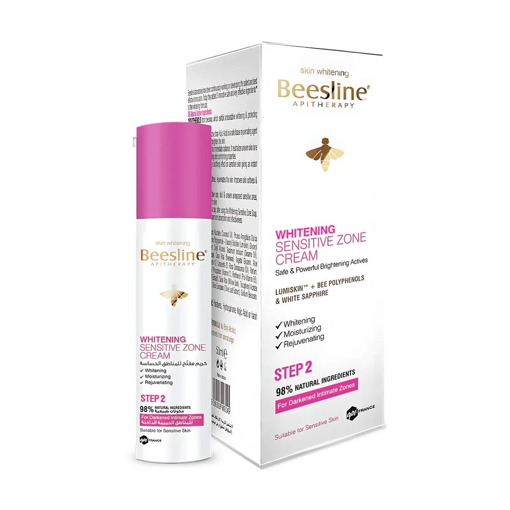 BEESLINE Crème Éclaircissante Zone Intime – 50 ml- STEP 2