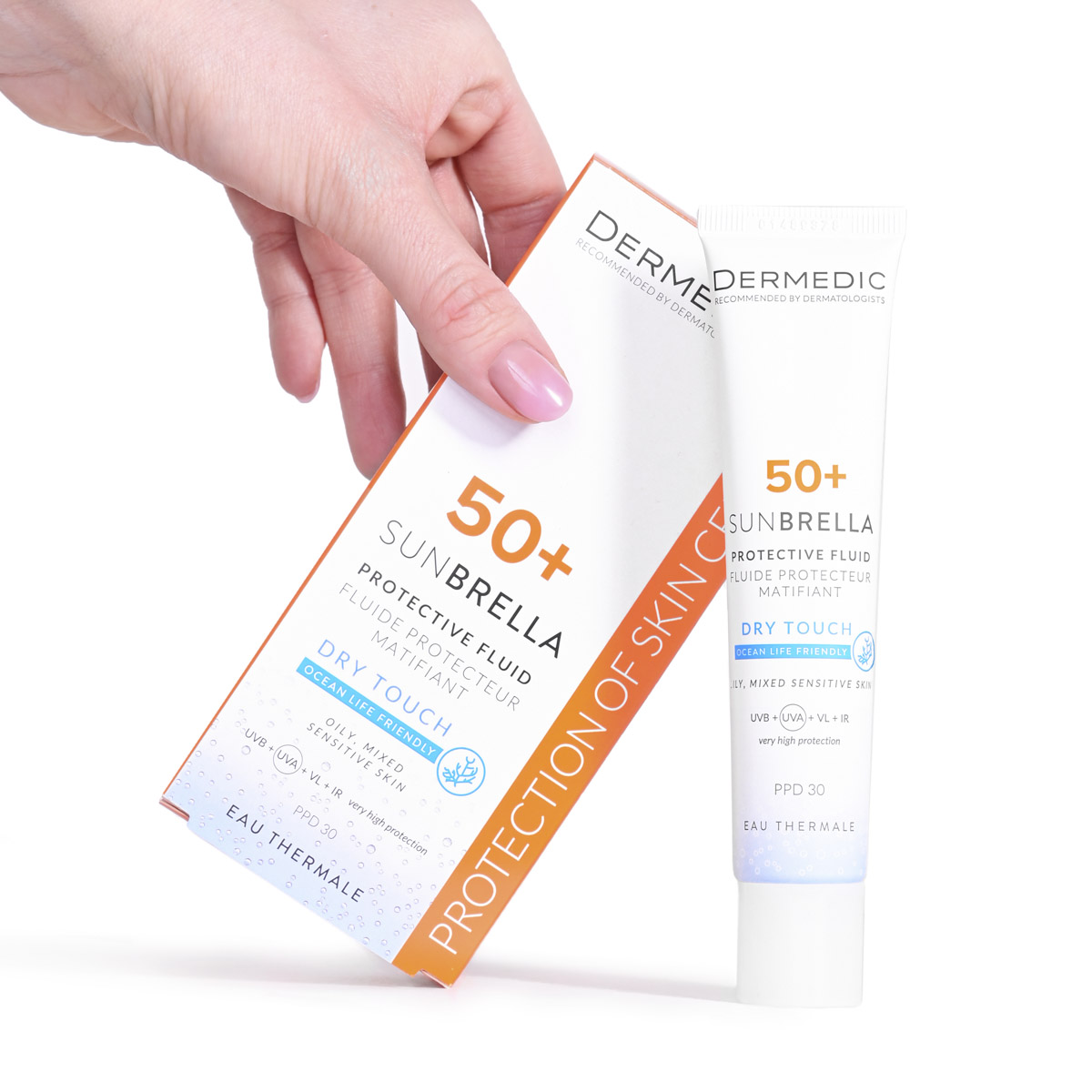 DERMEDIC SUNBRELLA FLUIDE PROTECTEUR MATIFIANT SPF50+ 40ML