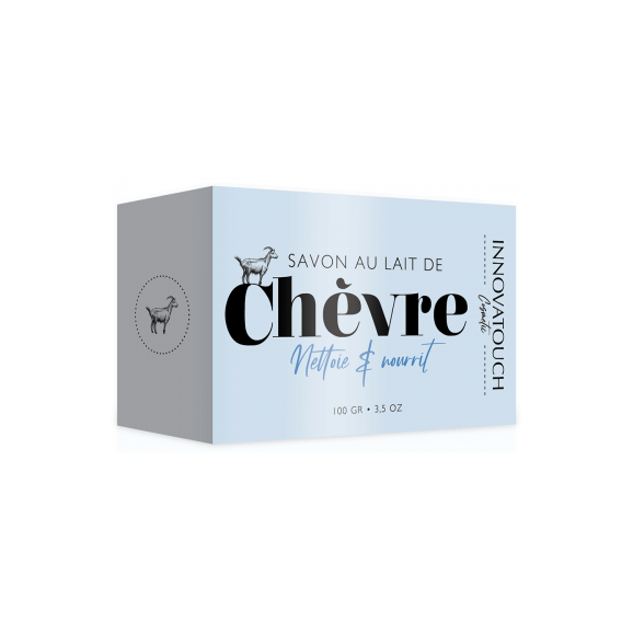 INNOVATOUCH Savon au Lait de Chèvre – 100 ML