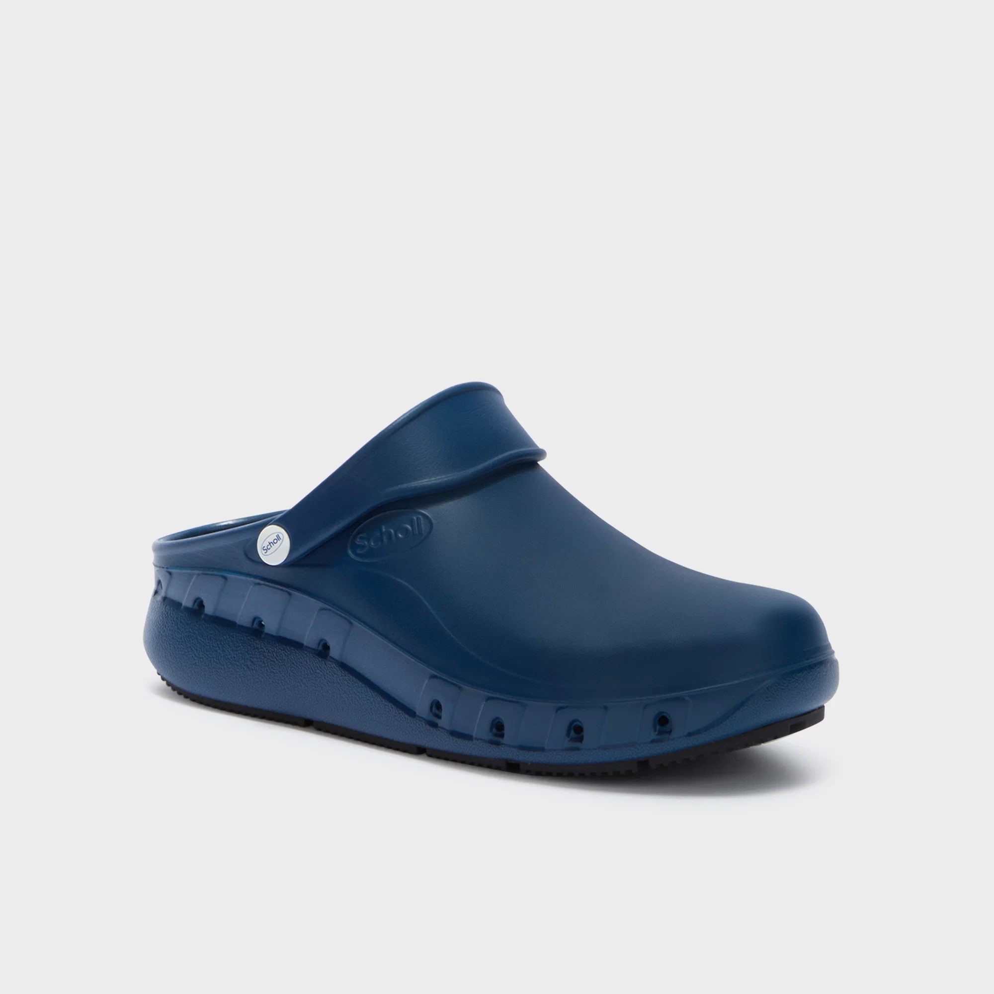 SCHOLL ULTRAGRIP CLOG EVA BLEU MARINE